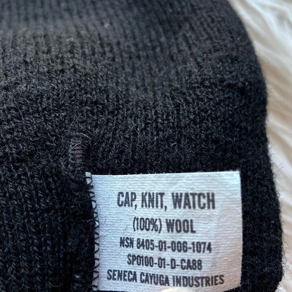 Woolen Black Beanie Unisex